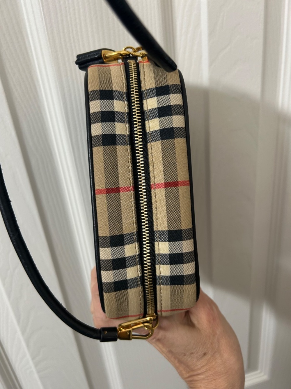 Burberry Half Cube Crossbody Bag - Picture 3 of 10